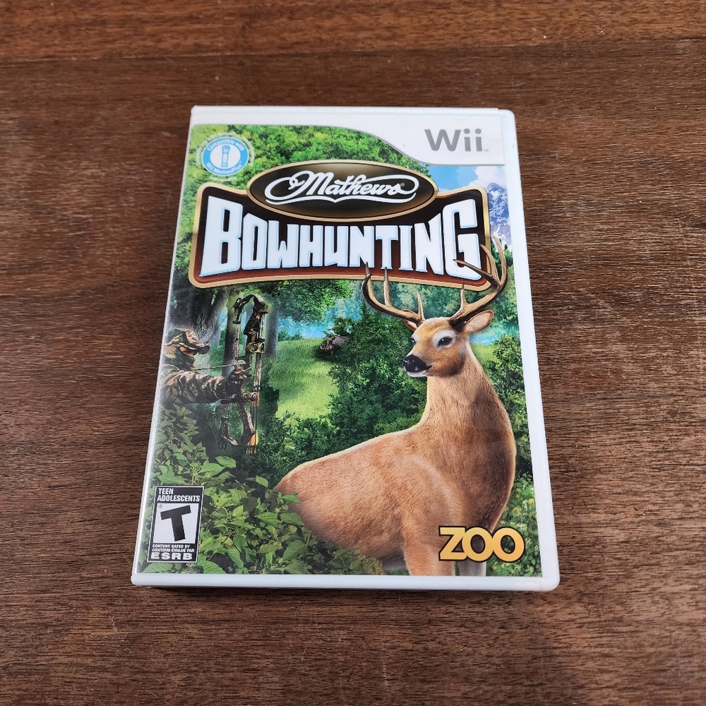 Nintendo Wii Matthew's Bowhunting Game CIB